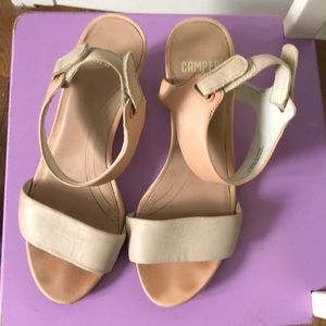 Camper brand neutral wedge sandal